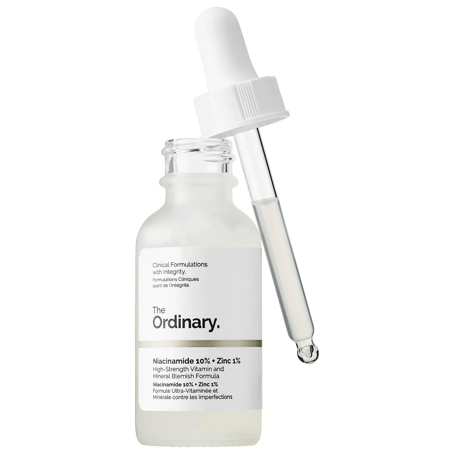 Serum The Ordinary Bộ Sưu Tập Huyết Thanh Niacinamide, Axit Hyaluronic B5 30ml