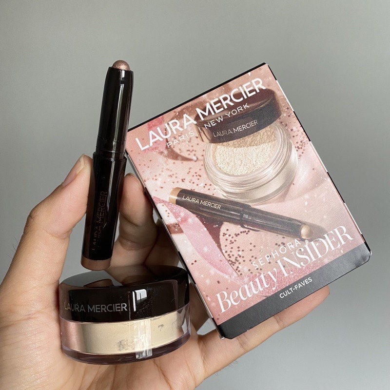 Set phấn phủ LAURA MERCIER mini