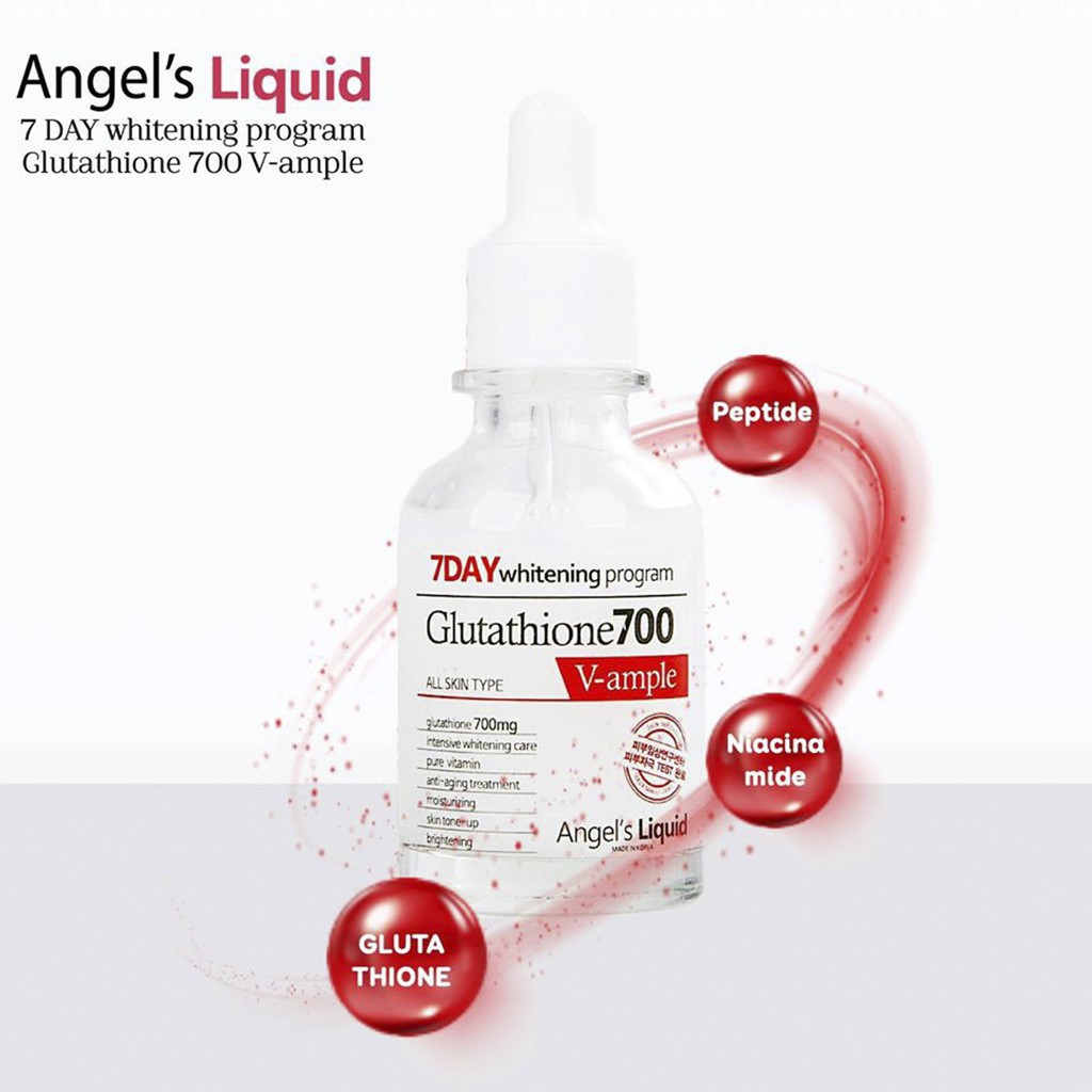 Tinh chất dưỡng da Angel’s liquid 7day glutathione 700 30ml