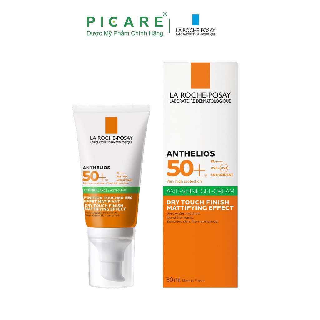 Kem Chống Nắng La Roche Posay Anthelios Anti-Shine Dry Touch Gel Cream SPF 50+ Cho Da Dầu
