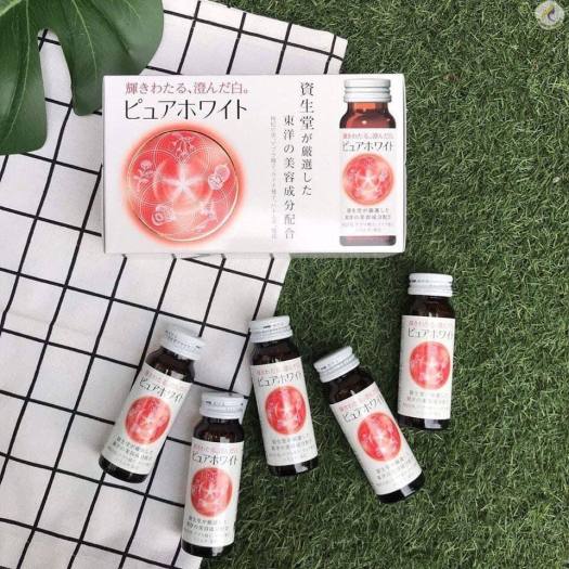 Collagen uống Shiseido Pure white 50ml x10 lọ