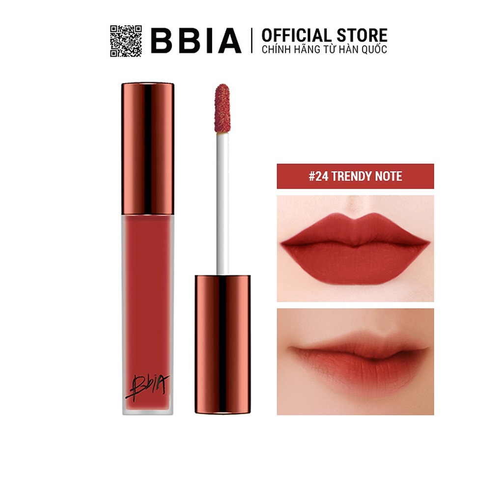 Son Kem Lì Bbia Last Velvet Lip Tint 5g Bbia Official Store Beautysoon đa dạng màu sắc