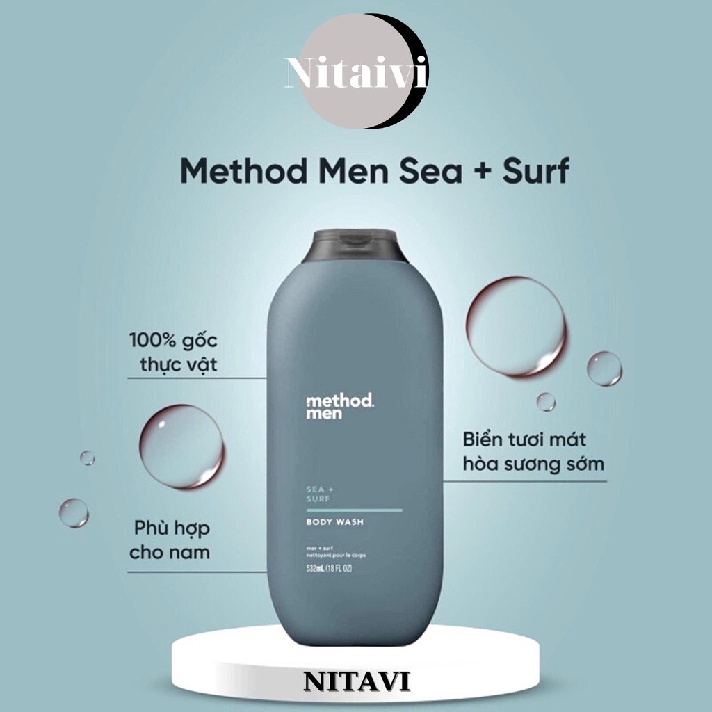 Sữa tắm method men