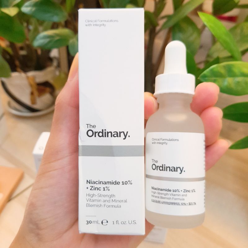 Serum The Ordinary Bộ Sưu Tập Huyết Thanh Niacinamide, Axit Hyaluronic B5 30ml