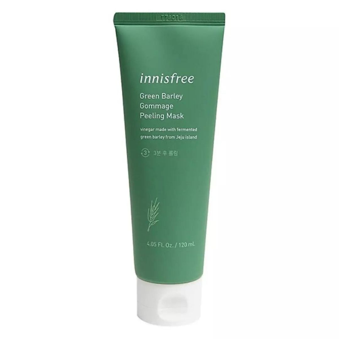 Mặt nạ tẩy tế bào da chết từ lúa mạch xanh innisfree Green Barley Gommage Mask 120ml