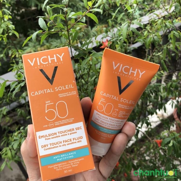 Kem chống nắng Vichy capital soleil spf 50uva 50ml
