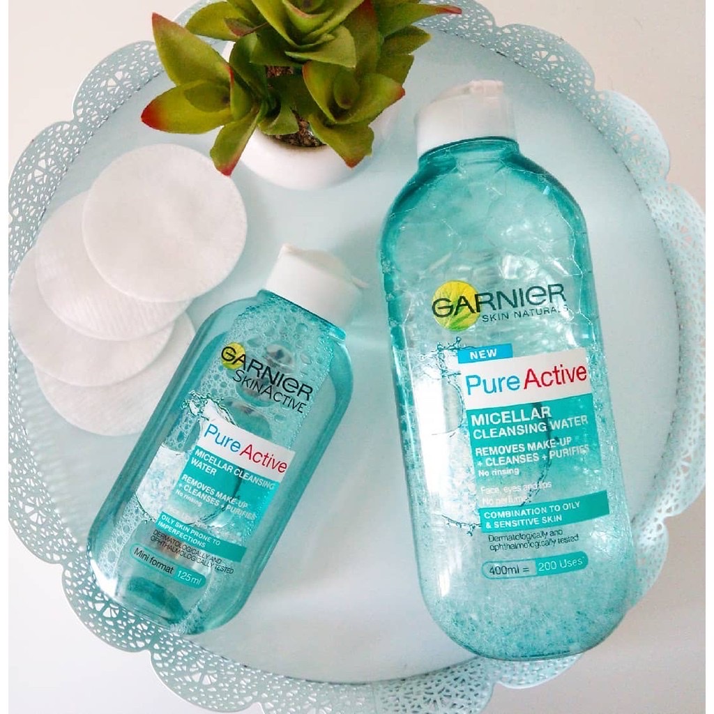 Tẩy trang Ganier Pháp 400ml