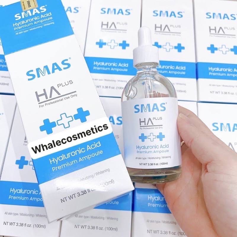 Serum Smas HA Plus Hỗ Trợ Dưỡng Ẩm Sáng Da 100ml