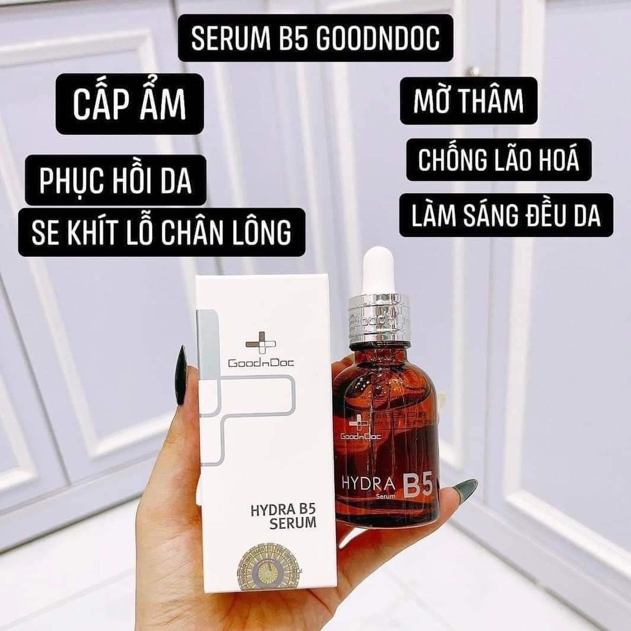 Serum Cấp Ẩm Phục Hồi Da Hydra B5 Serum GoodnDoc 30ml