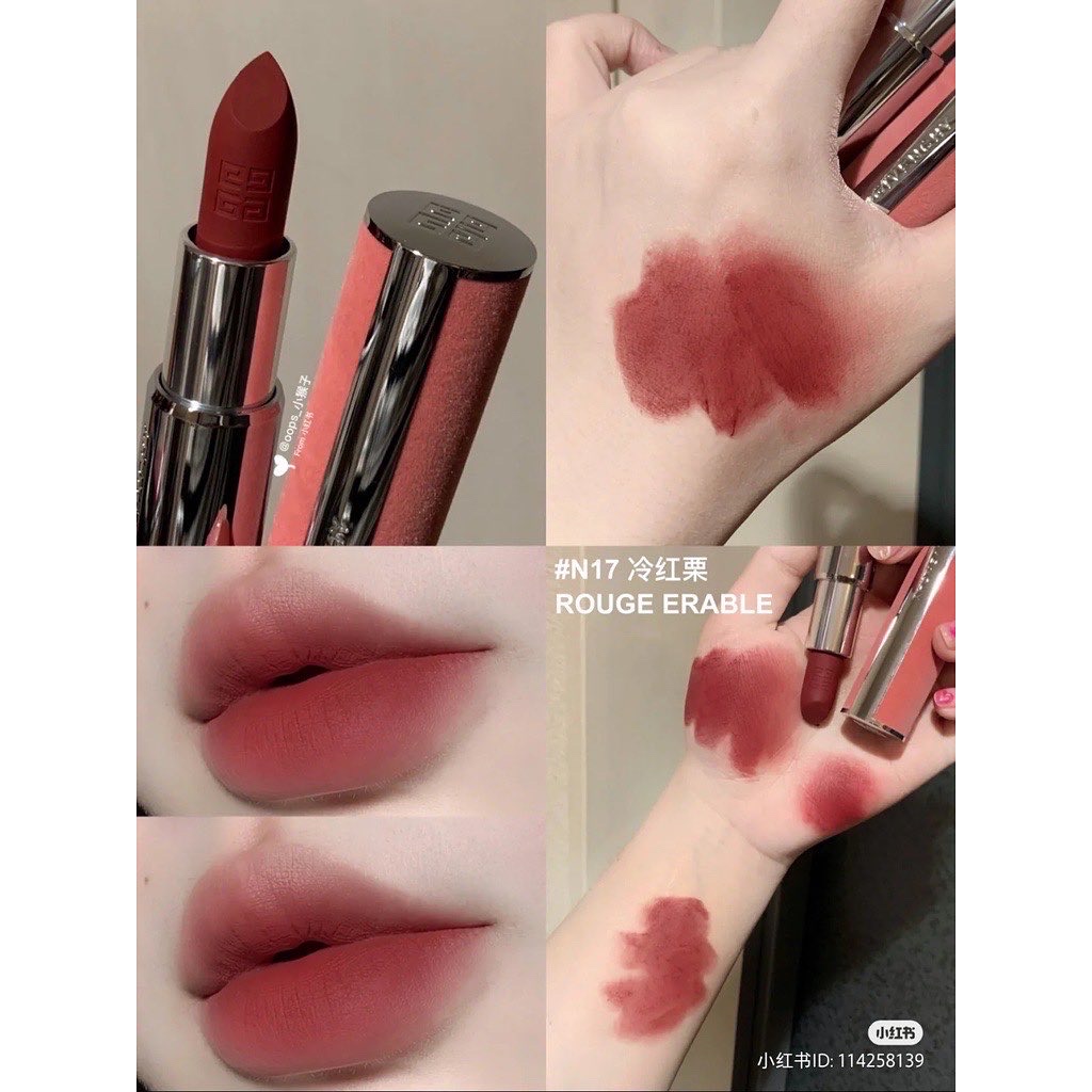 Son Givenchy 17 Rouge Erable Limited