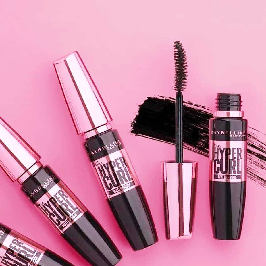 Mascara Dài Mi và Cong Mi Maybelline New York Hyper Curl Waterproof Chuốt Mi Đen 9.2ml