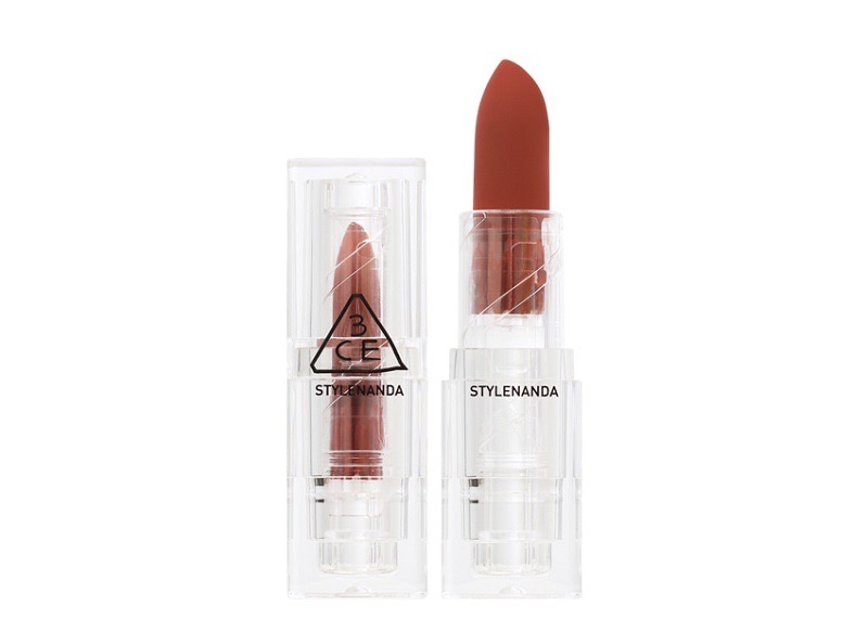 Son thỏi 3CE vỏ trong suốt 3CE Soft Matte Lipstick  Speak To Me  3.5g