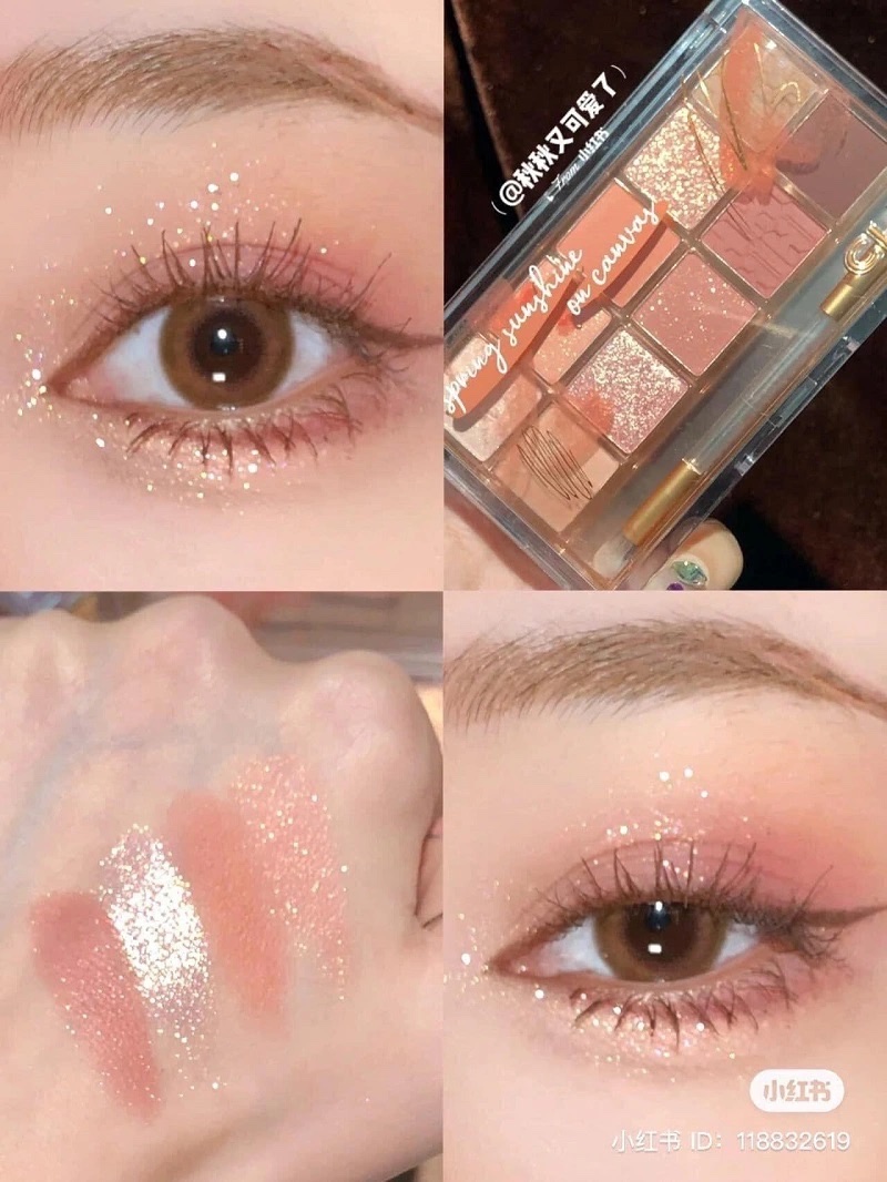 Bảng Phấn mắt CLIO Pro Eye Palette #15 Spring Sunshine On Canvas ( 6g )