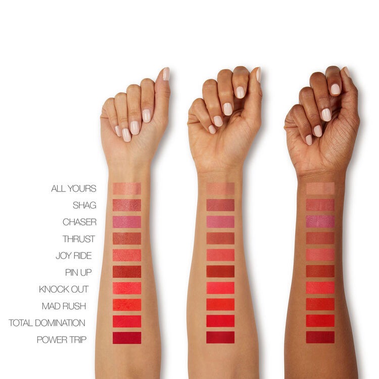 Son kem Nars Air Matte Lip Color Lose Control Morocco- Màu Cam Cháy,  Thrust - Màu Be Ấm 7.5 ML