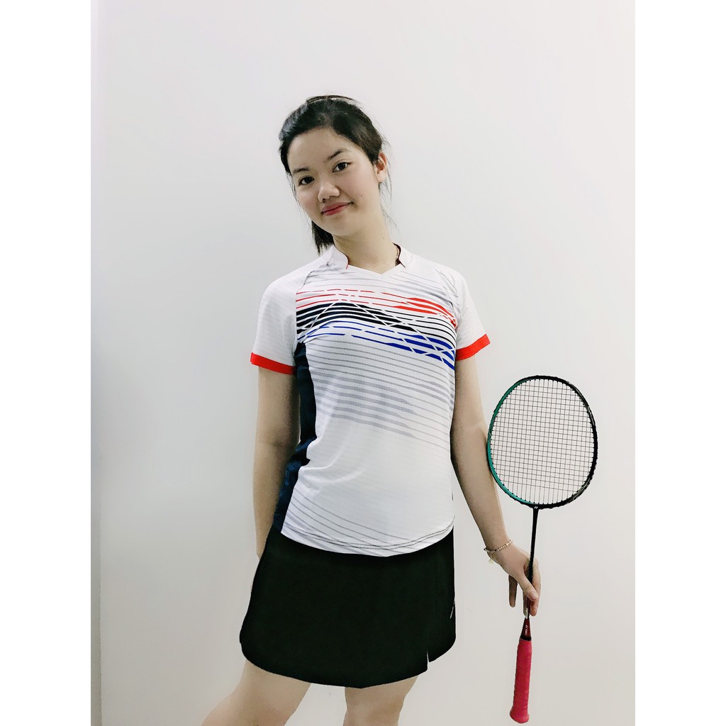 Áo cầu lông tennis nữ (Vải xịn thoáng mát)
