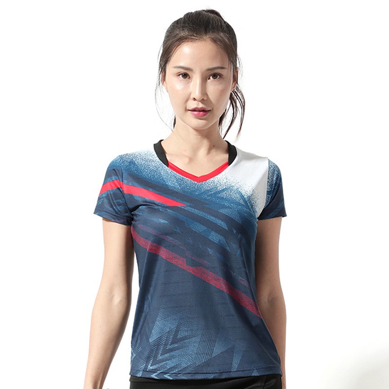 Áo cầu lông tennis nữ (Vải xịn thoáng mát)