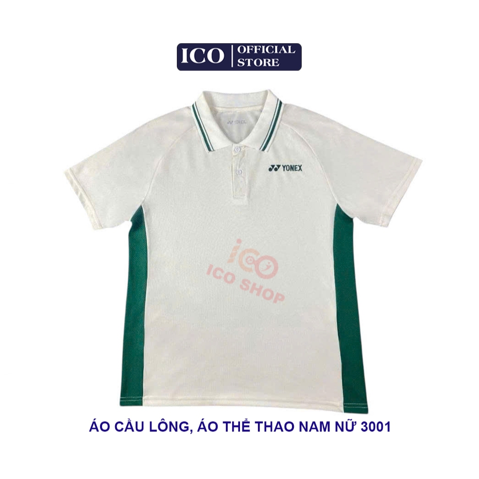 Áo cầu lông nam nữ 3001, Áo thể thao nam nữ