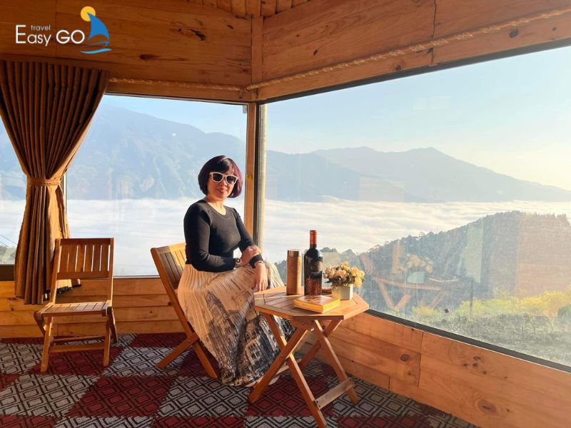 Check in tại homestay Tà Xùa Clouds