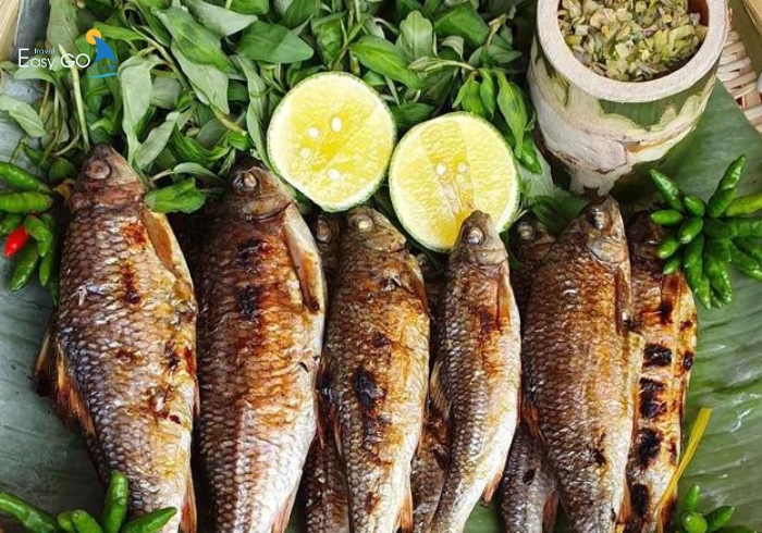 Cá suối nướng