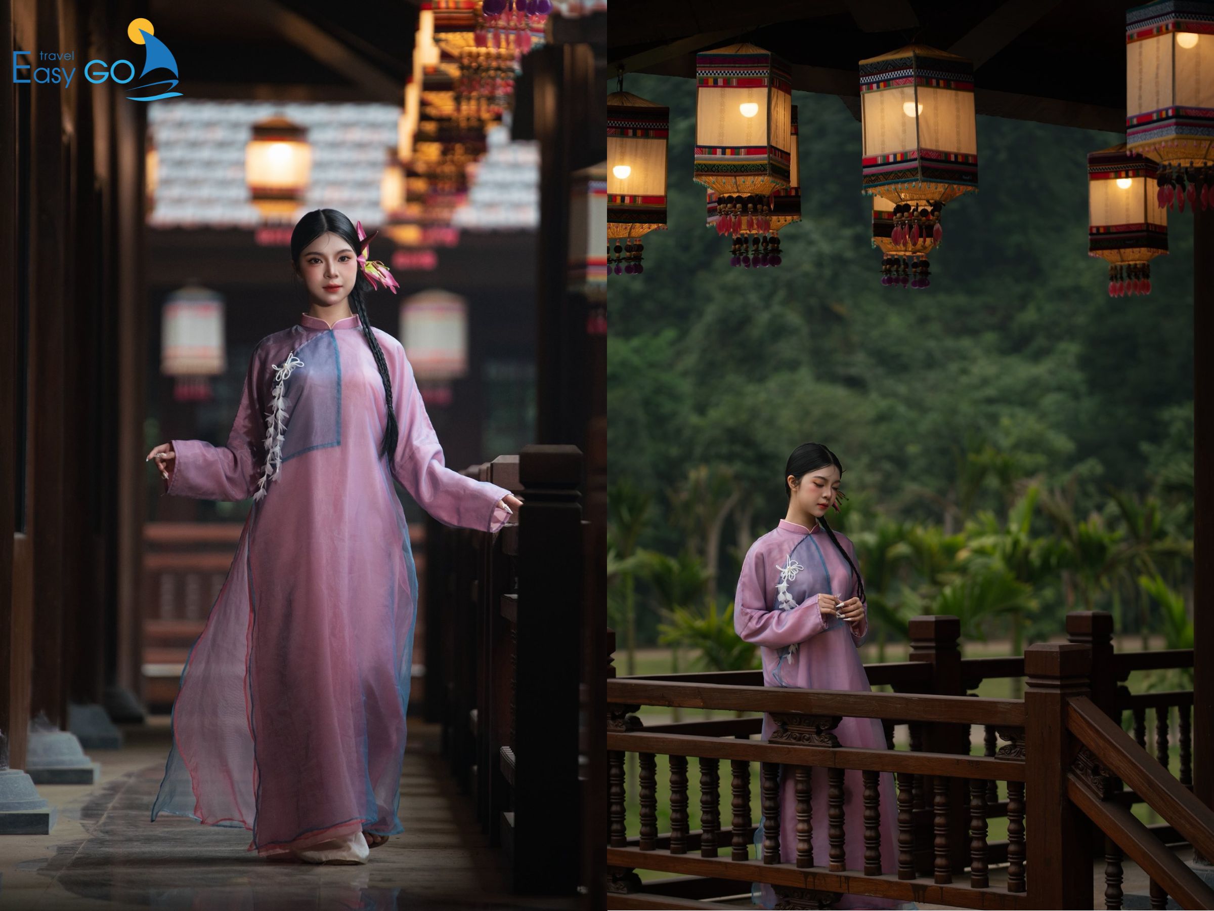 Chủ thể trở thành điểm nhấn giữa hành lang dài