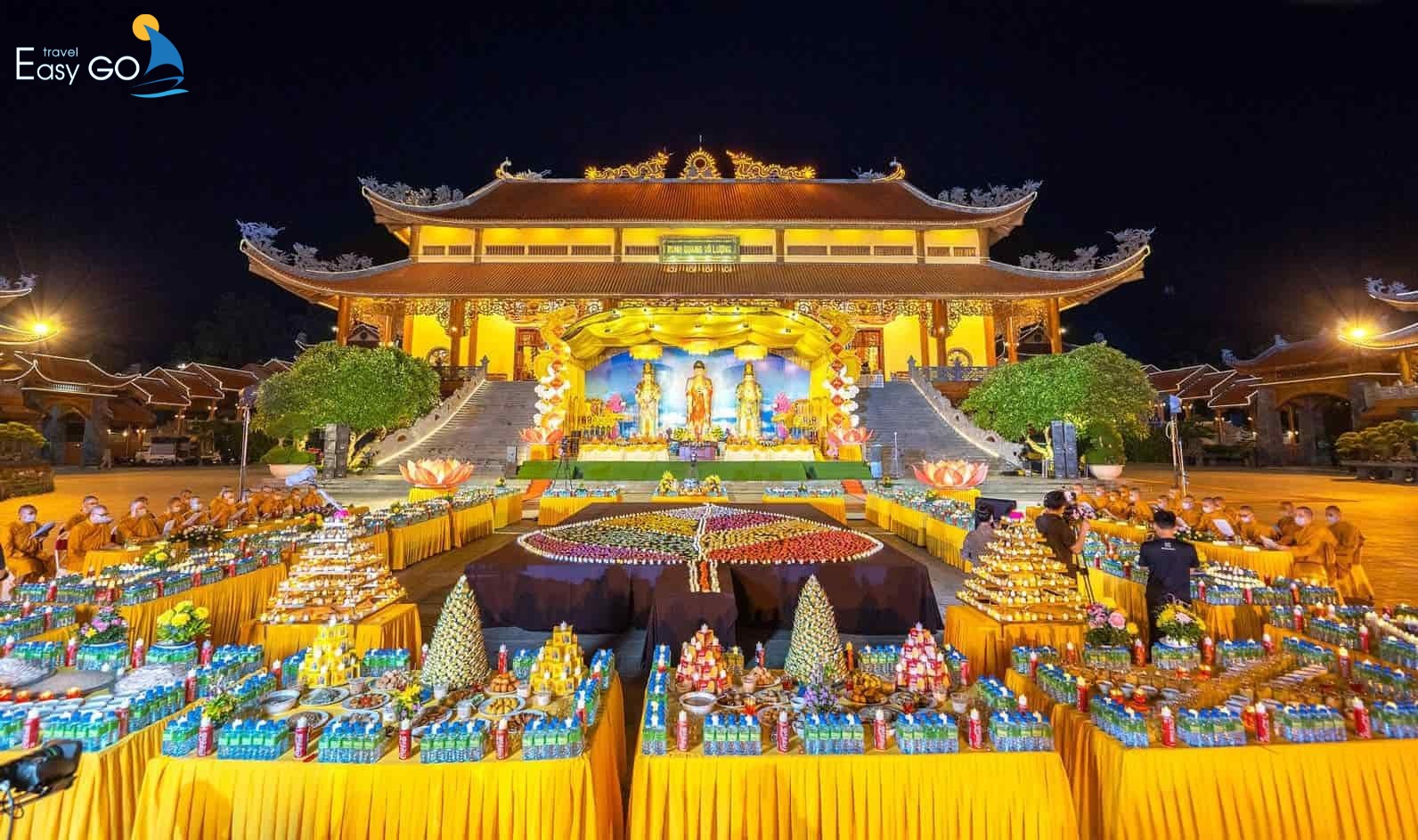 Chùa Ba Vàng điểm đến tâm linh nổi tiếng ở Quảng Ninh