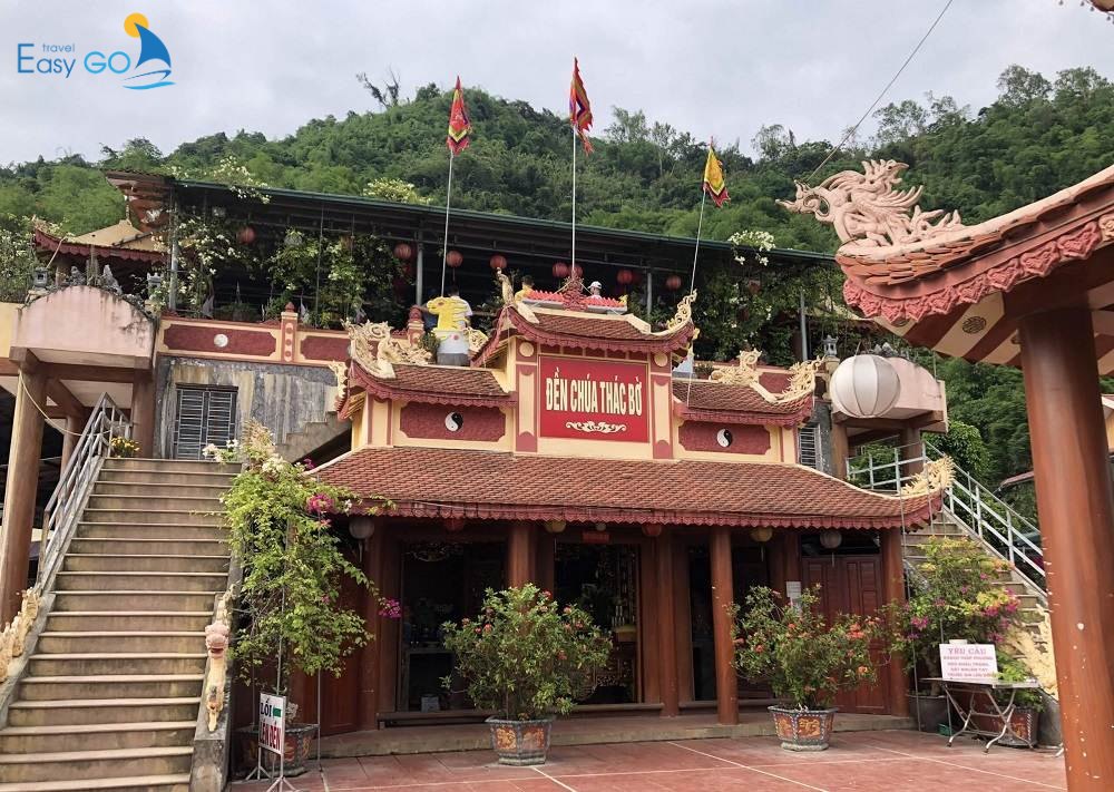 Đền Thác Bờ mang giá trị lịch sử sâu sắc