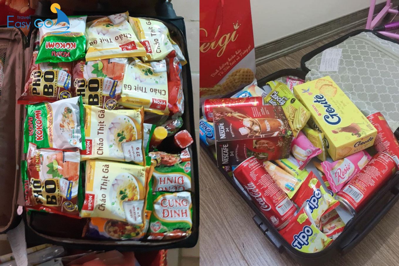 Những món đồ quen thuộc trong hành lý du lịch