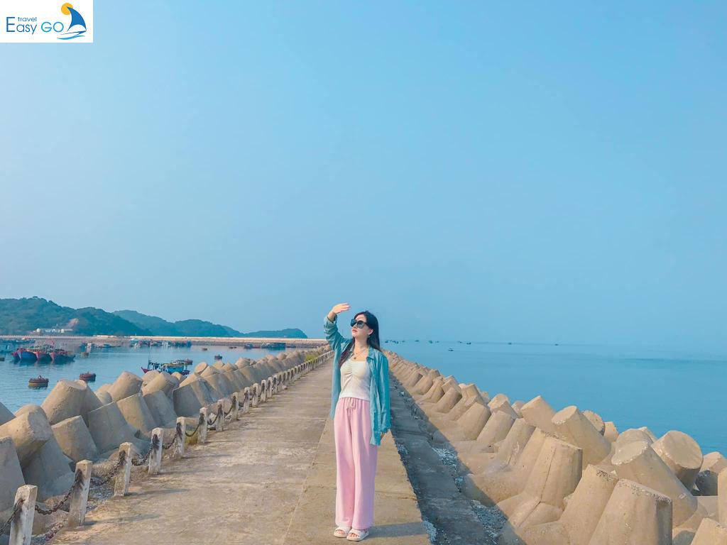 Check in mông mơ tại Âu Cảng Cô Tô khi tham gia Tour Cô Tô 3n2đ Easy Go