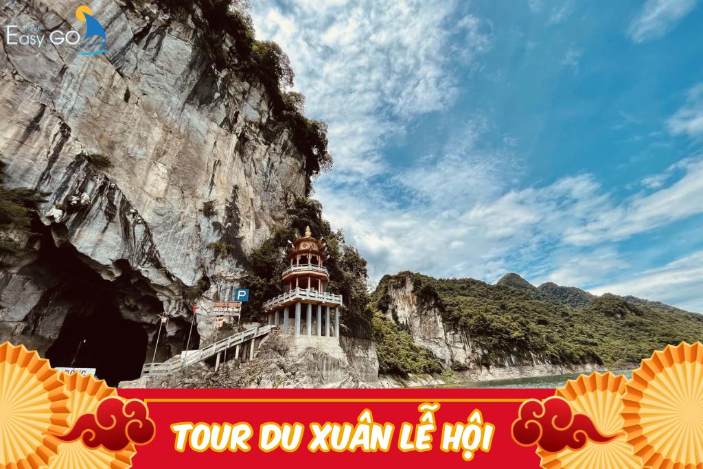 TOUR DU LỊCH HÀ NỘI - THÁC BỜ - ĐỀN BỒNG LAI | TOUR LỄ HỘI DU XUÂN