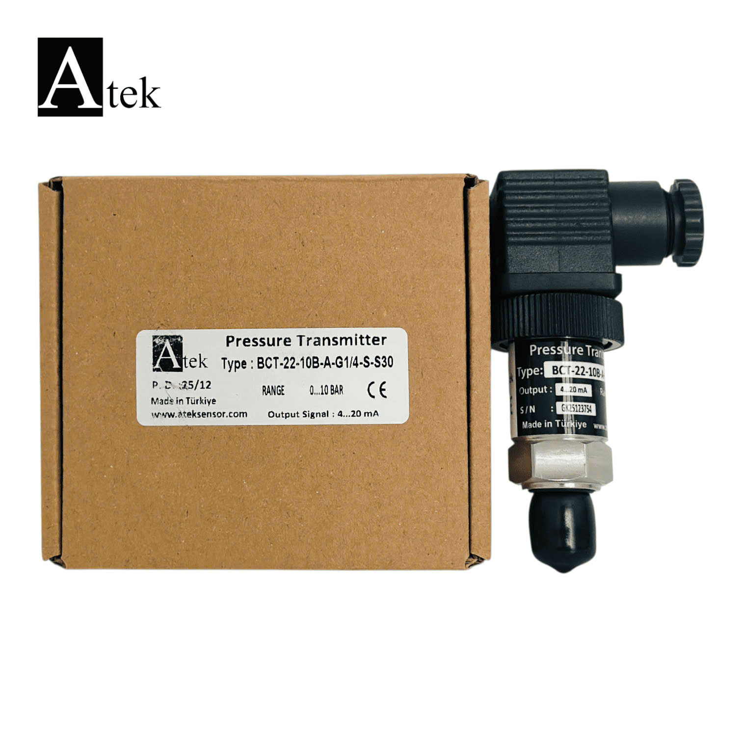 Cảm biến áp suất ATEK - BCT22