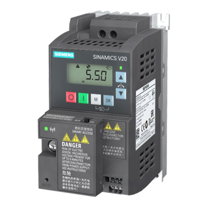 6SL3210-5BB15-5UV1 – Biến tần V20 1P 0,55 kW - Không bộ lọc