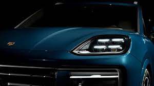 Porsche Cayenne facelift công nghệ đèn pha LED ma trận