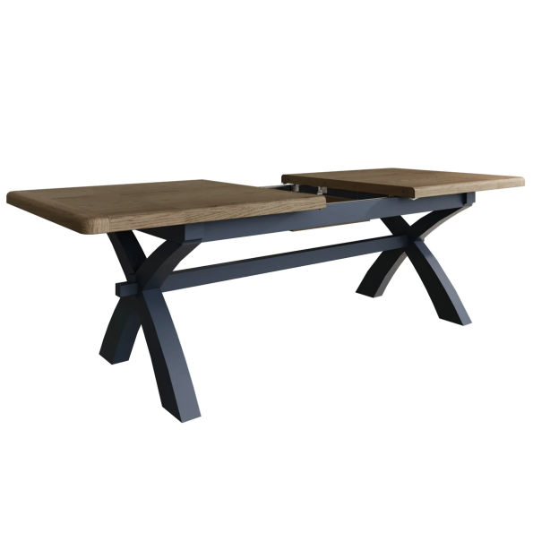 Bàn Ăn Mở Rộng Cao Cấp HOP-20BET-B (Extending Cross Leg Dining Table)