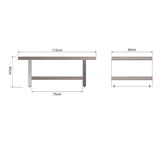 Bàn Trà Sofa Chân Sắt Cao Cấp ID-CT