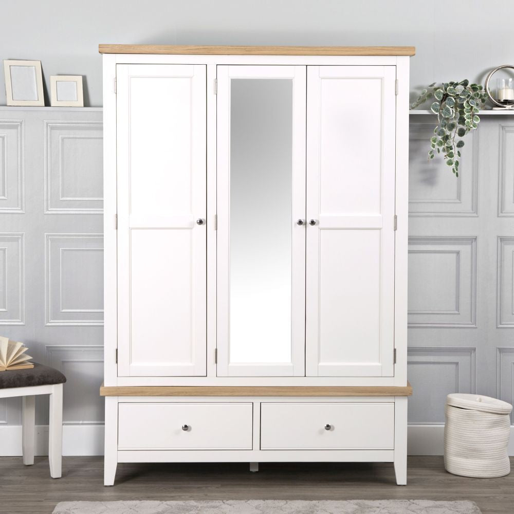 Tủ Quần Áo 3 Cánh Có Gương EA-3DR (3 Door wardrobe)