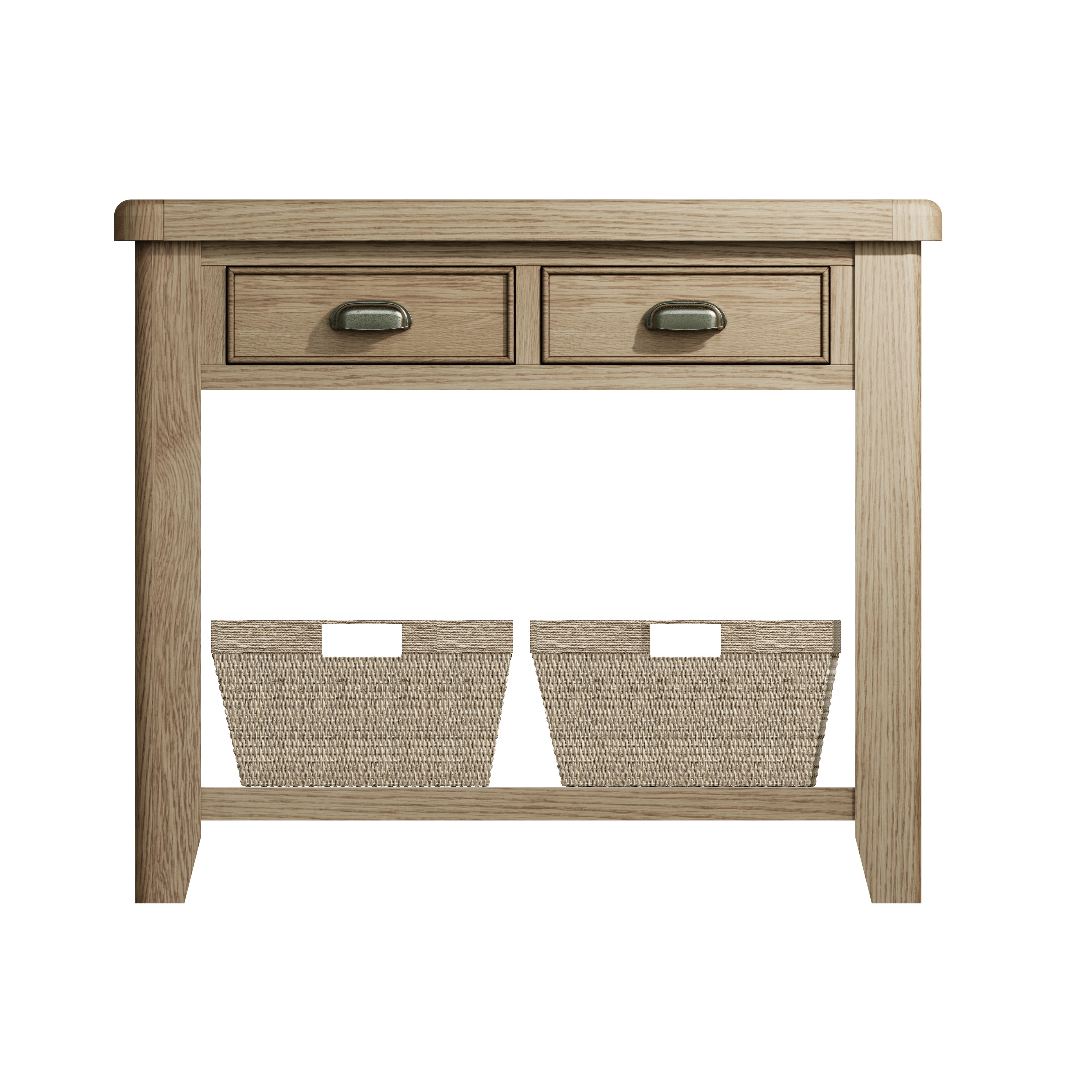 Bàn Nhỏ Có Giỏ Cói HO-CON (Console Table)