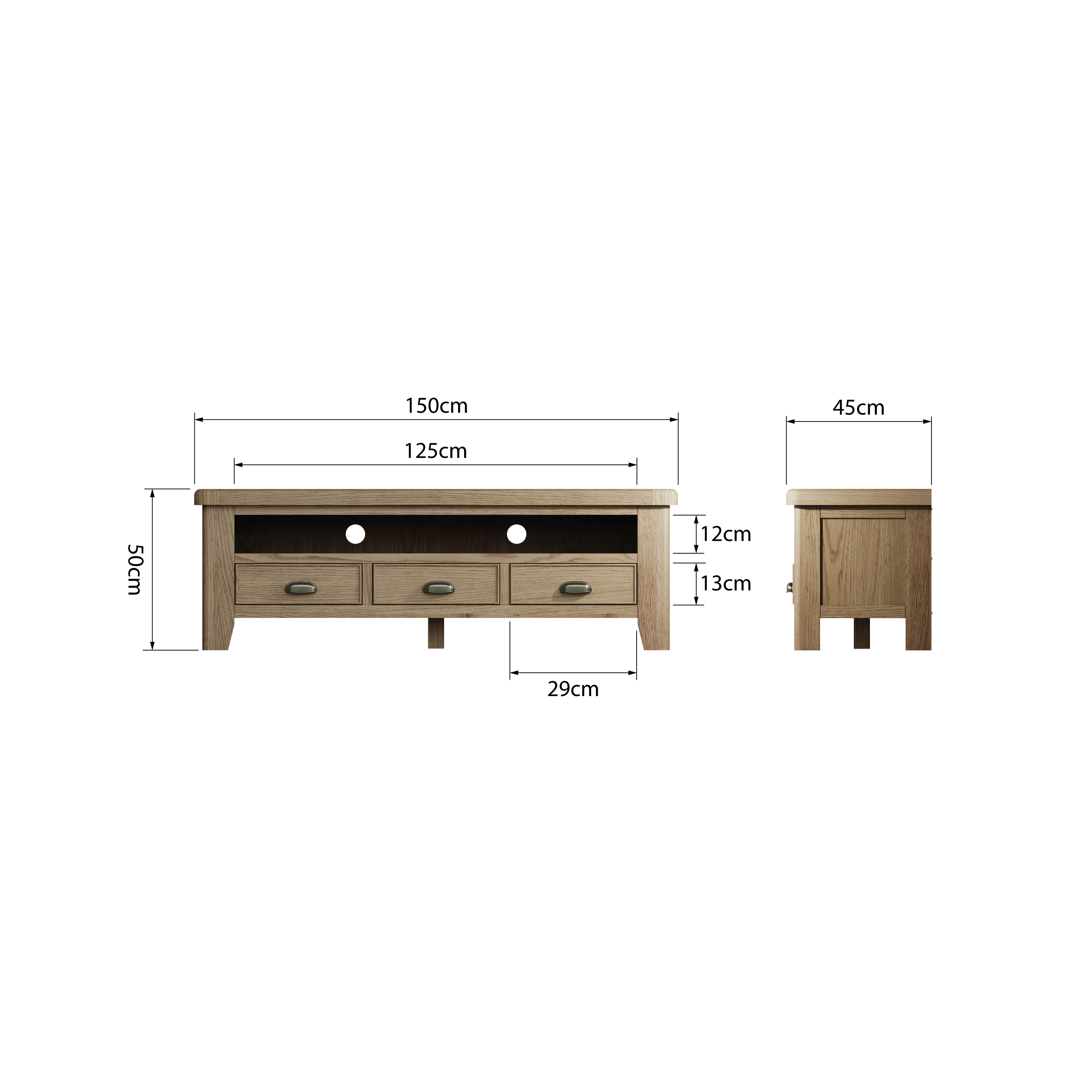 Tủ Tivi Gỗ Gồi Cao Cấp HO-LTV (Large TV Unit)