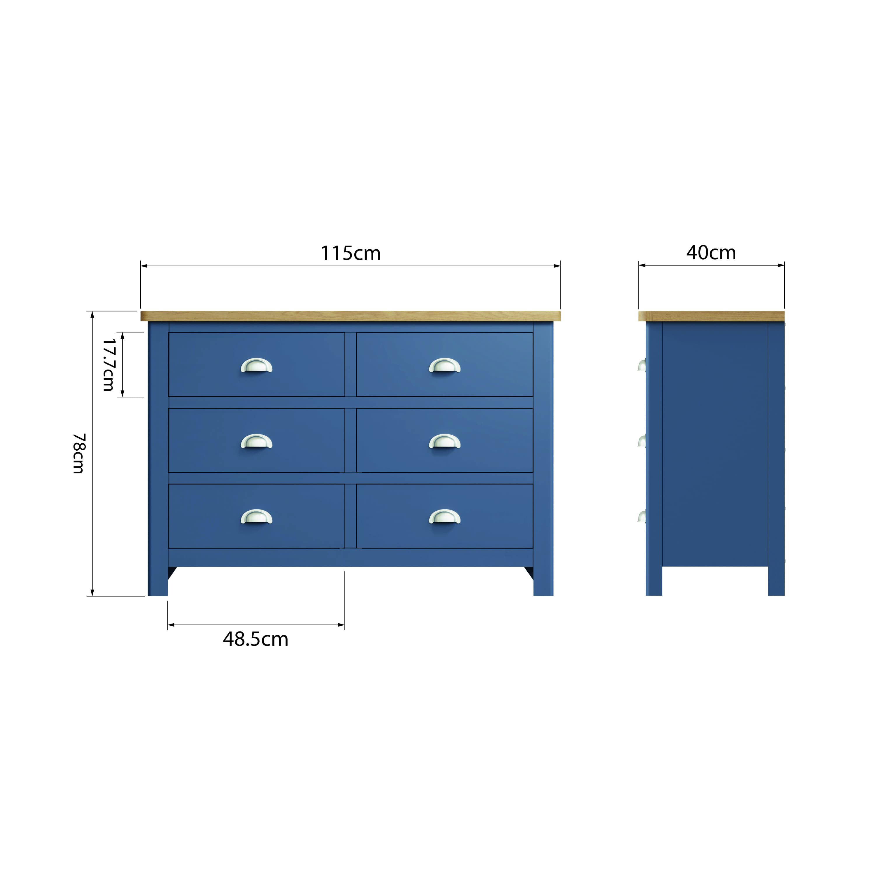 Tủ RA-6DC 6 Drawer chest