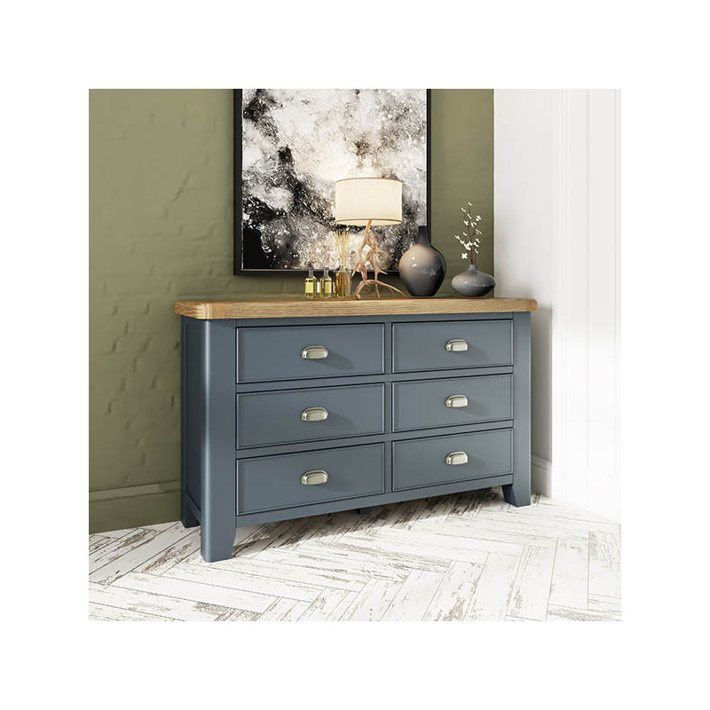 Tủ sideboard HOP-6DC-B (6 Drawer Chest of Drawers)