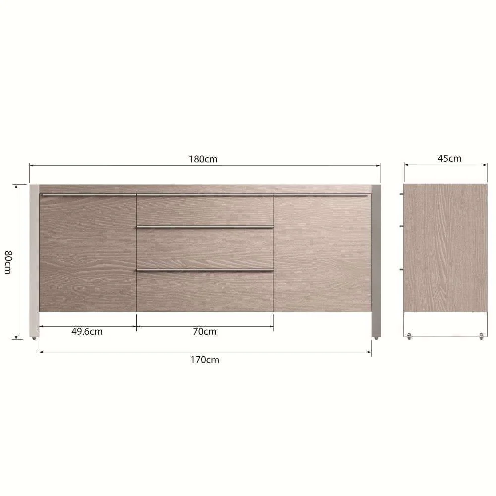 Tủ Sideboard Lớn Cao Cấp ID-LS (Large Sideboard)