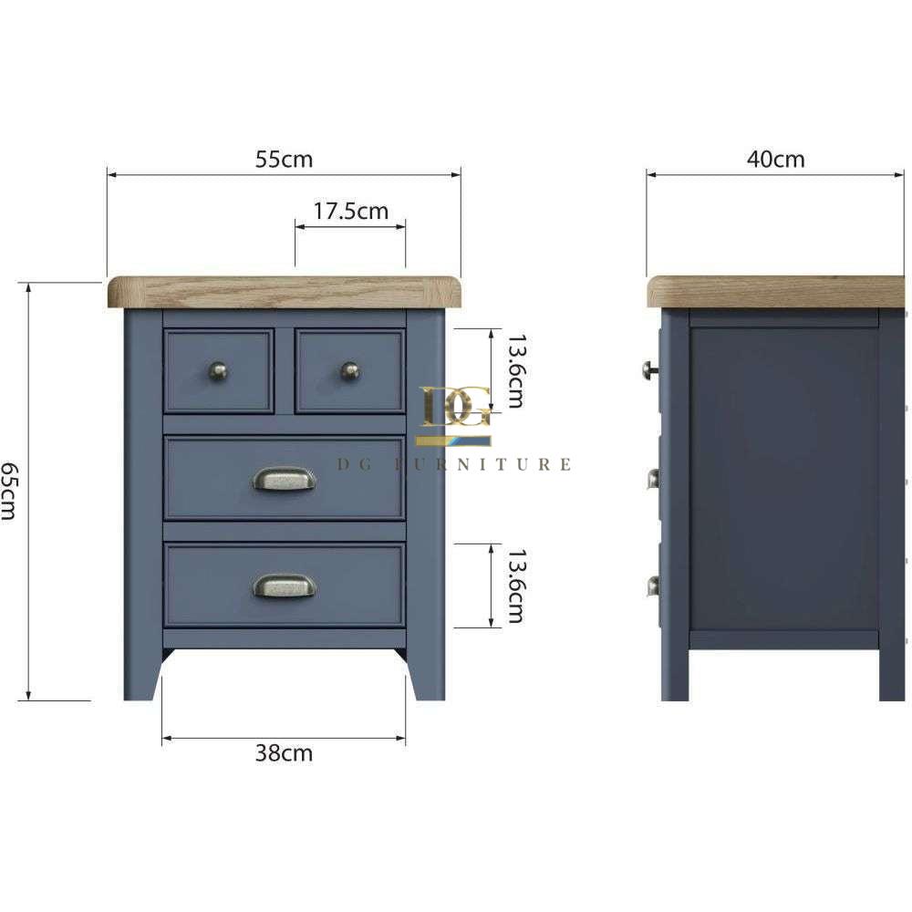 Tủ Đầu Giường Lớn HOP-XLBSC-B (Extra Large Bedside Cabinet)