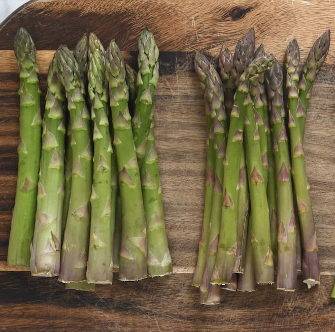 Ngọn măng tây to và nhỏ khác nhau như thế nào?