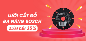 Lưỡi cắt gỗ đa năng Bosch, giảm đến 35%