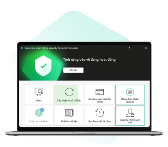 Thật dễ để cài đặt, chỉ cần vài giây để chuyển qua dùng Kaspersky