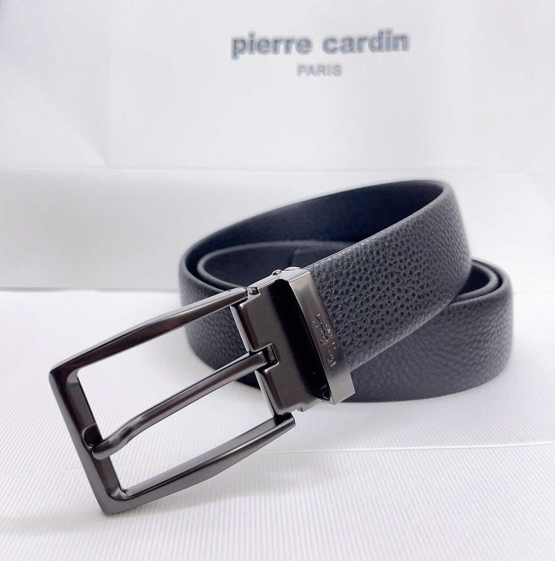 Thắt lưng nam Pierre Cardin PC058 (tặng cây đục lỗ)