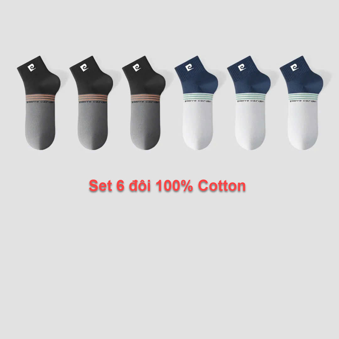 Tất ngắn Pierre Cardin PC003 (tất ngắn)