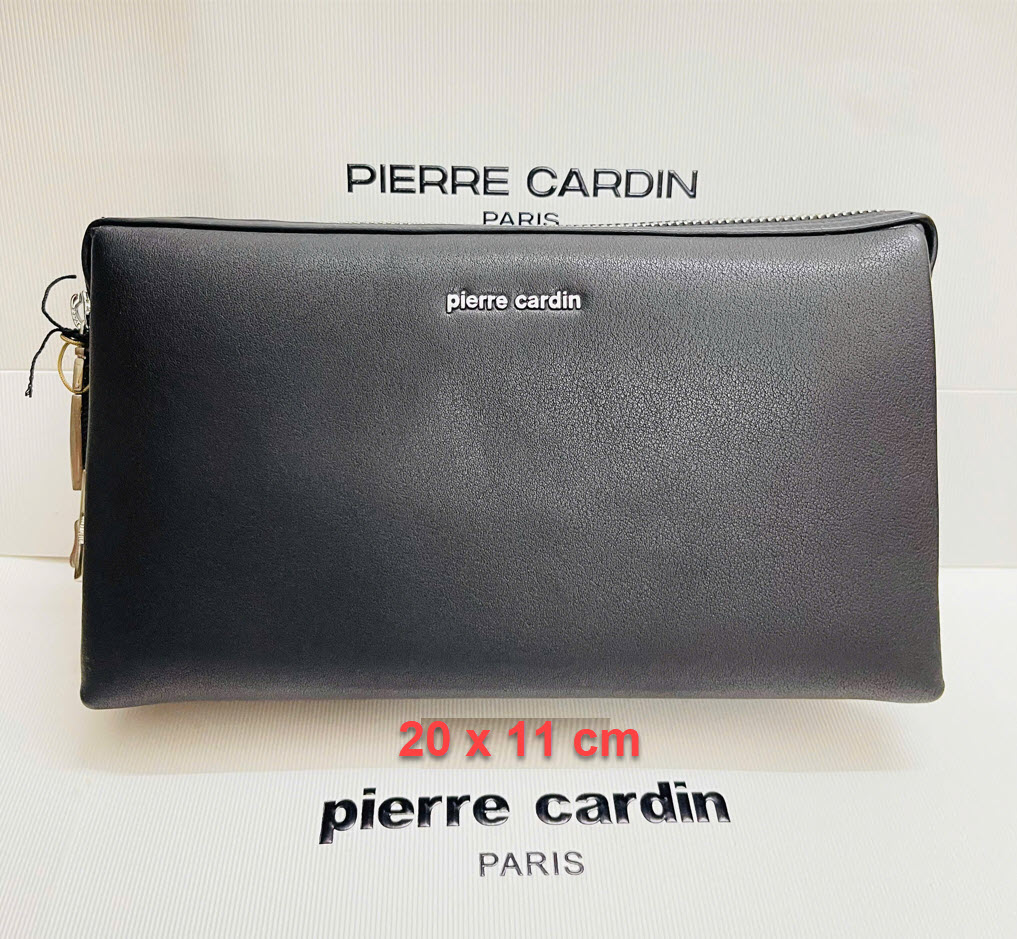 Ví da cầm tay Pierre Cardin PIE0011 (khóa kéo)