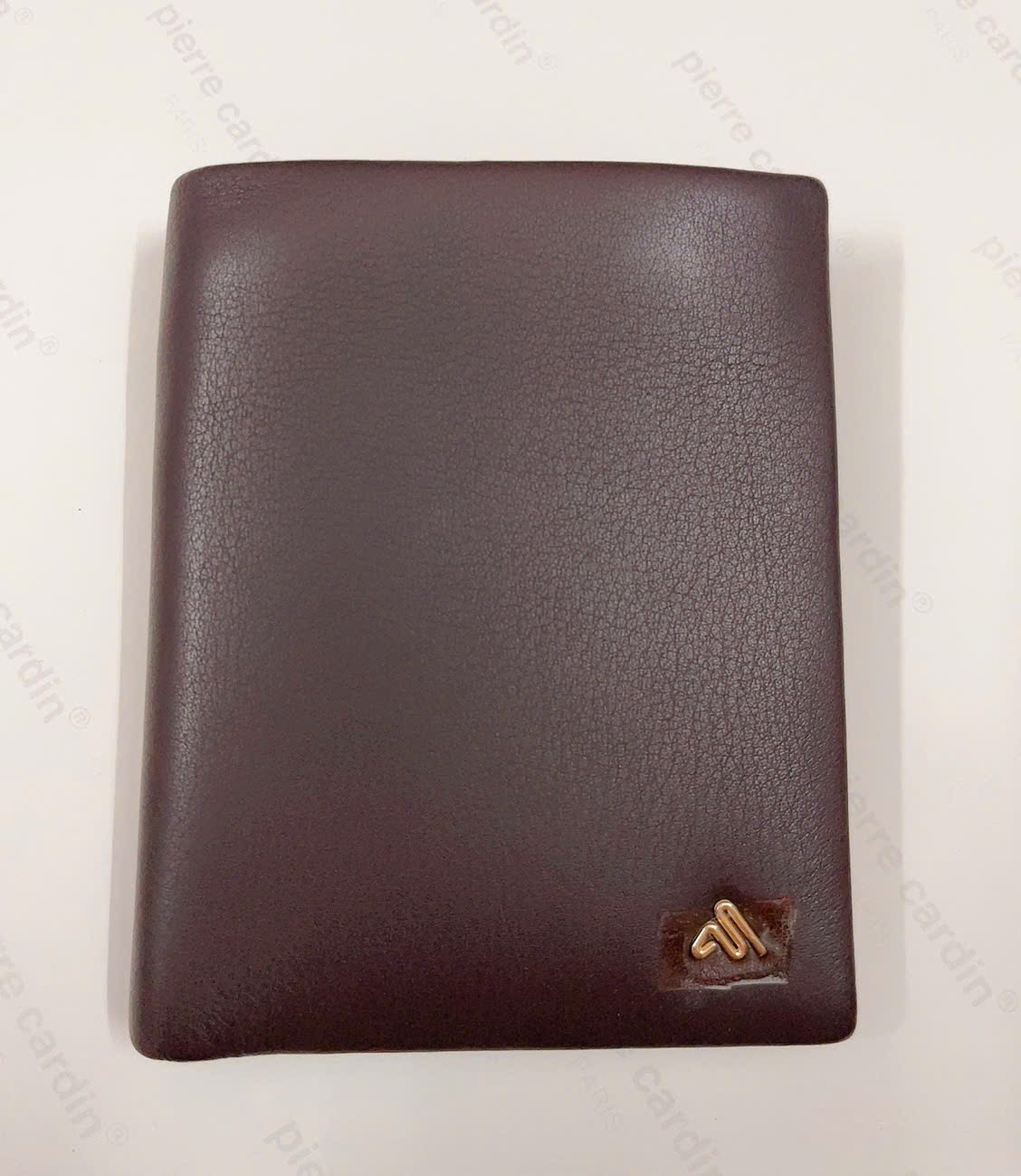 Ví da nam Pierre Cardin PC005 (nâu đứng, có ngăn kéo)