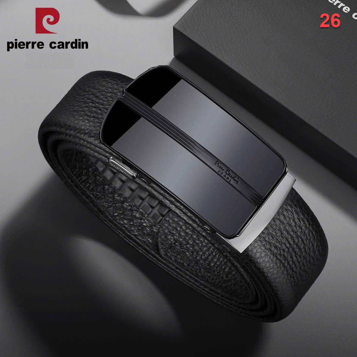 Bộ 2 mặt + 1 dây thắt lưng nam Pierre Cardin PC003