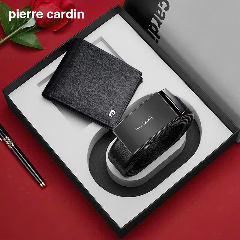 Bộ ví Pierre Cardin PC006 và thắt lưng nhiều mẫu (hộp giấy)